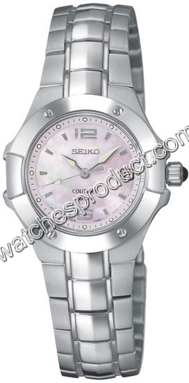 Seiko Pink Mother of Pearl Dial Mens Watch sxd655