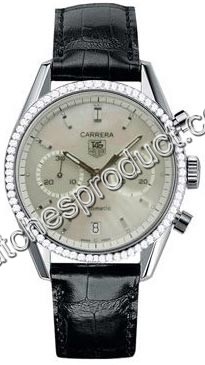 TAG Heuer White Mother-of-pearl Dial Watch CV2116.FC6180