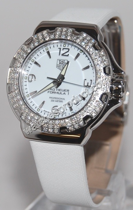 TAG Heuer White Mother of Pearl Dial Watch WAC1215.FC6219