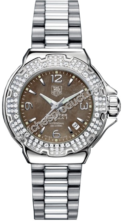 TAG Heuer Steel set with Diamonds Watch WAC1217.BA0852