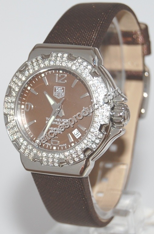 TAG Heuer WAC1217.FC6221 Steel set with Diamonds Watch