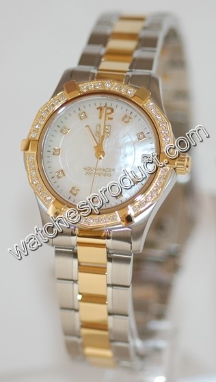 TAG Heuer WAF1350.BB0820 Steel & Gold set with Diamonds Watch