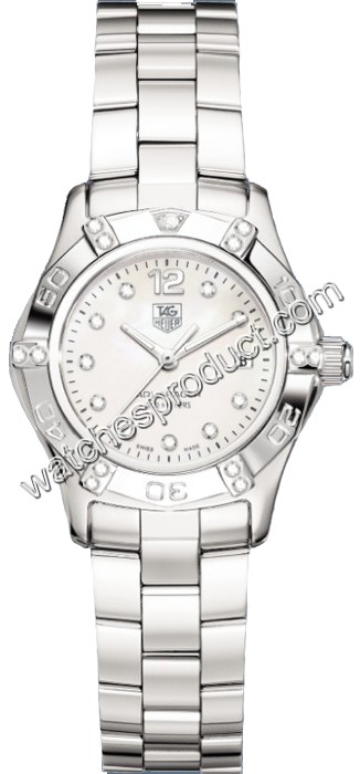 TAG Heuer White Mother-of-pearl Dial Watch WAF141G.BA0813