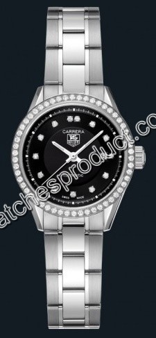 TAG Heuer Black Diamond Dial Ladies Watch WV2412.BA0793