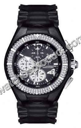 Technomarine 108026 Steel with Gel Cover set with Diamonds Watch