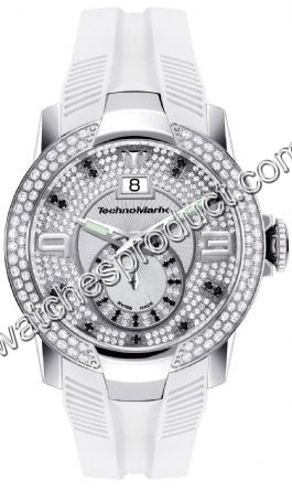 Technomarine Steel set with Diamonds Watch 608006