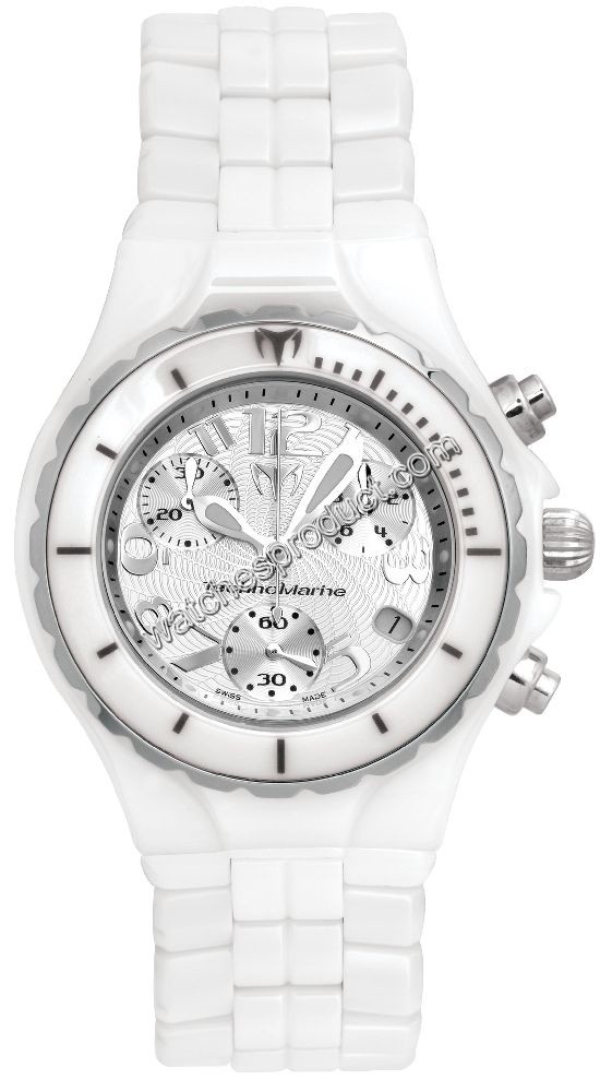 Technomarine white Dial Unisex Watch tc05c