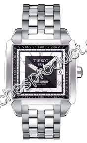 Tissot Black Roman Numeral Dial Mens Watch T005.507.11.058.00