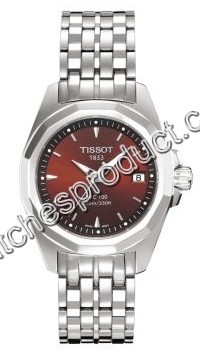 Tissot Red Baton Dial Watch T008.010.11.371.00