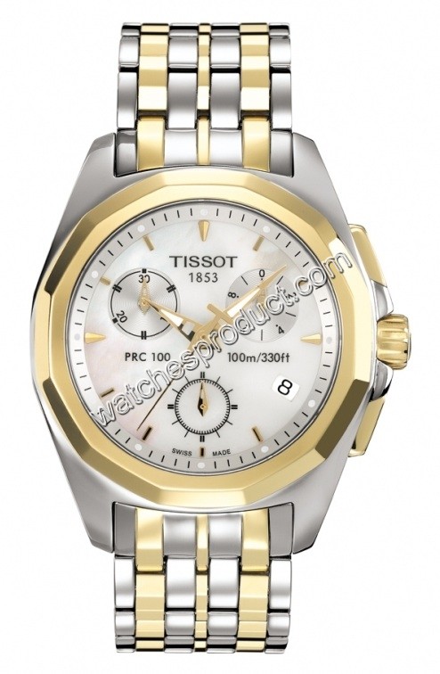 Tissot Steel & Gold Watch T008.217.22.111.00