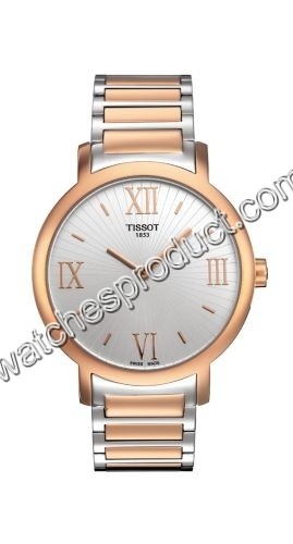 Tissot Steel & Rose Gold Watch T034.209.32.038.00