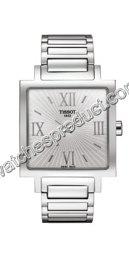 Tissot Silver Roman Baton Dial Ladies Watch T034.309.11.033.00