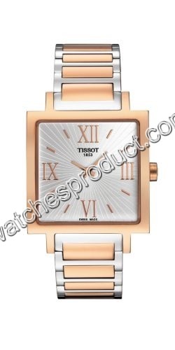 Tissot Happy Chic Steel & Rose Gold Watch T034.309.32.038.00