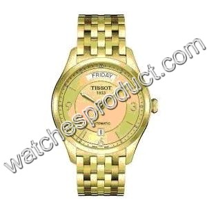 Tissot T038.430.33.027.00 Gold Watch