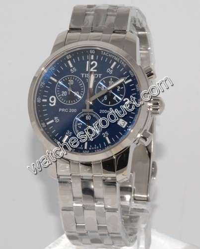 Tissot Blue Arabic Dial Watch T17.1.586.42