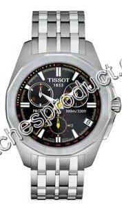 Tissot Black Baton Dial Mens Watch T22.1.686.51