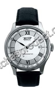 Tissot Silver Roman Numeral Dial Mens Watch T66.1.725.33