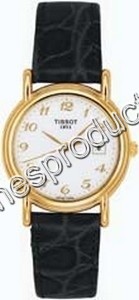 Tissot Champagne Roman Numeral Dial Ladies Watch T71.3.129.23