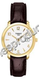 Tissot Sculpture Line Gold Watch T71.3.134.34