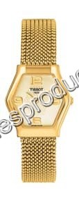 Tissot Silver Guilloch Arabic Dial Ladies Watch T73.3.364.92