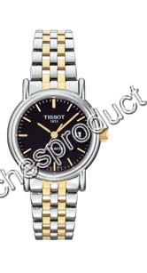 Tissot Black Baton Dial Ladies Watch T95.2.183.51