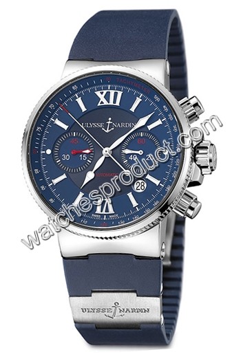 41 mm Ulysse Nardin Mens Watch 353-66-3-323