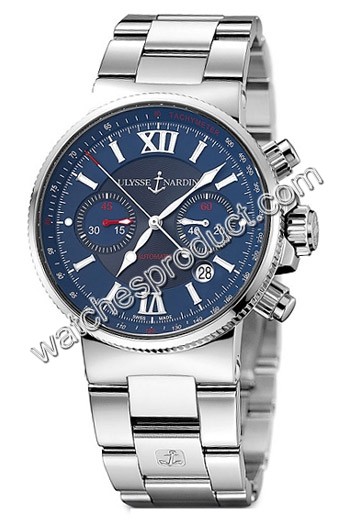 41 mm Ulysse Nardin Mens Watch 353-66-7.323