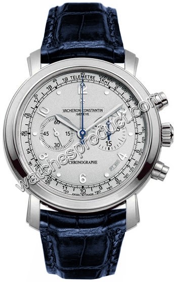 Vacheron Constantin Platinum 950 Sand-blasted Dial Watch 47120.000P-9216