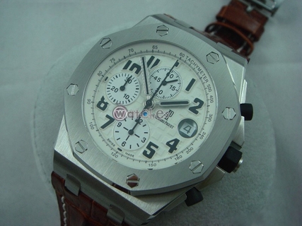 Audemars Piguet White Dial Watch 8183