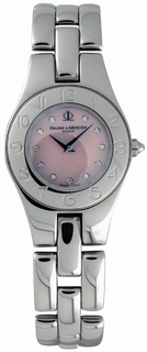 Baume & Mercier Pink Mother-of-pearl Dial Watch 8416