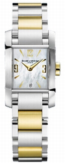 Baume & Mercier White Mother-of-pearl Dial Ladies Watch 8600