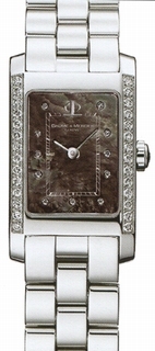 Baume & Mercier Black Mother-of-pearl Dial Watch 8644