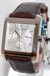 Baume & Mercier Silvered Dial Watch 8757