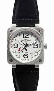 Bell & Ross Automatic Mens Watch BR0197WHT-SL