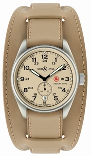 Bell & Ross Beige Arabic Dial Watch Desert