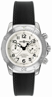 Bell & Ross Classic Collection Mens Watch Diver 300 White