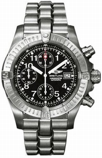 Breitling Black Dial Mens Watch 1336009-B5-254