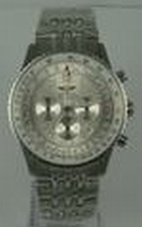 Breitling Silver Dial Watch 8738