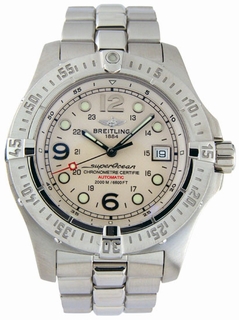 Breitling Silver Dial Watch A1739010