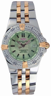 Breitling Green Mother-of-pearl Dial Ladies Watch B7134012-L5-360D