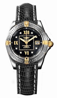 Breitling Black Dial Watch B7135612-B7-496