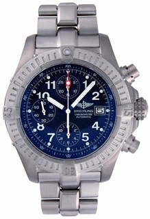 Breitling Blue Dial Mens Watch E1336009-Blue