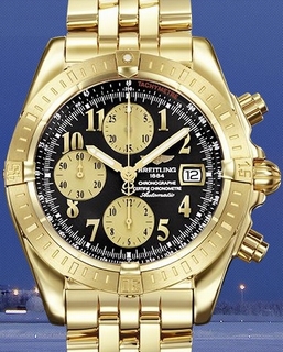 Breitling Black Arabic Dial Watch K13356