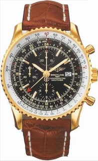 Breitling Black Baton Dial Mens Watch R24322