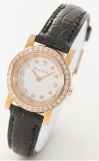 Bvlgari White Diamond Dial Watch AT26GDL/12