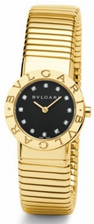 Bvlgari Black Diamond Dial Watch BB232TY/12.3