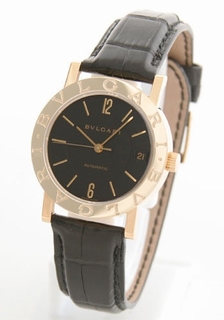 Bvlgari Black Dial Watch BB33GLDAUTO