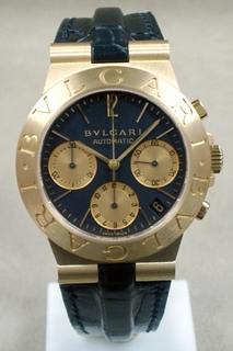 Bvlgari CH35BGLD Mens Quartz Chronograph Watch