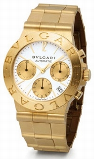 Bvlgari Automatic Chronograph Mens Watch CH35WGGDAUTO