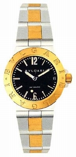 Bvlgari Diagono Steel & Gold Watch LCV29SGD